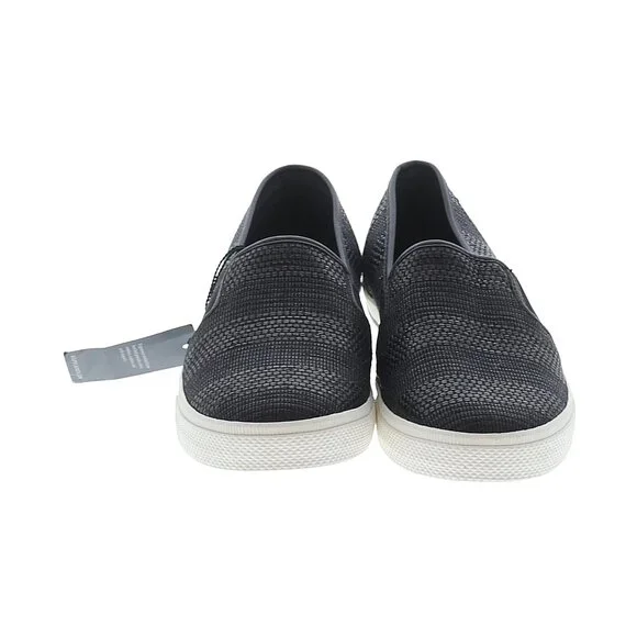 New Lauren Ralph Lauren black basket weave slip on, size 8M - Picture 2 of 2